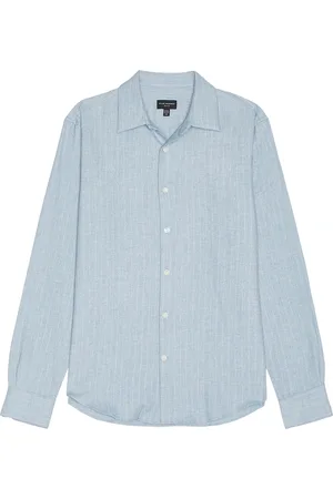 CLUB MONACO Refine Dress Shirt in Blue