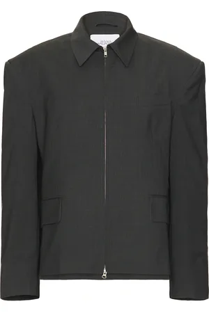 Bianca Saunders Pencil Jacket in Grey