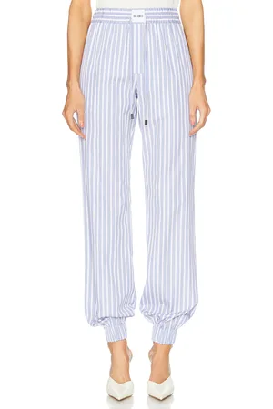 The Attico Slouch Pant in Blue