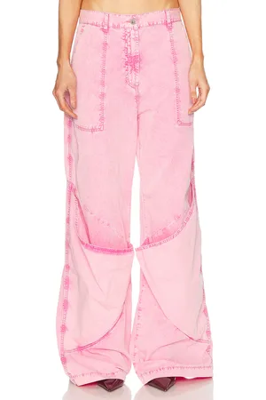 The Attico Wide Leg Pant in