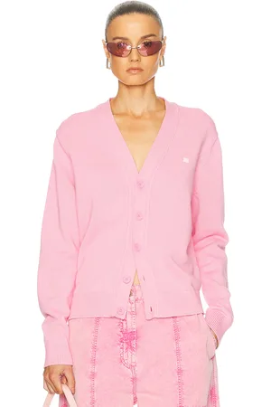 Acne Studios Keven Cardigan in Pink