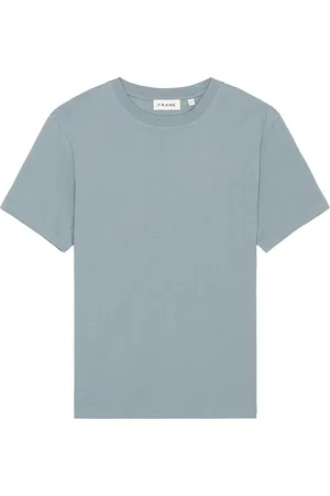 Frame Logo Tee in Slate