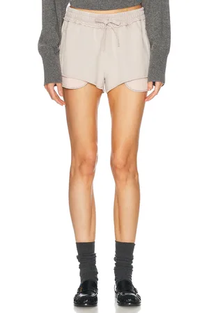 Acne Studios Fondo Gothic Logo Short in Grey