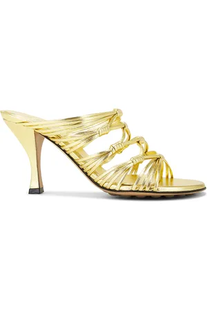 Bottega Veneta Blink Mule Sandal in Metallic