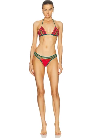 Akoia Swim Gibara Bikini Set in Red