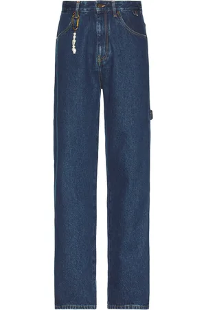 DARKPARK Relax Fit Worker Denim Jeans in Blue