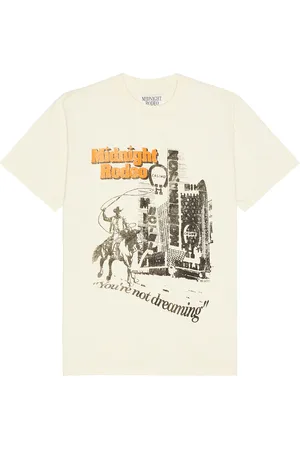 Midnight Casino Tee in White