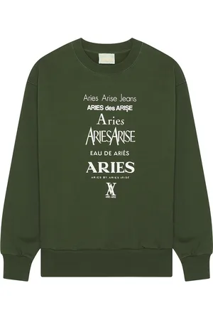 ARIES Perfume Sweatshirt in Dark Green