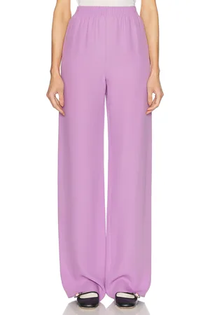 VALENTINO Cady Couture Pant in Lavender