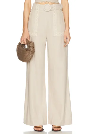 PATBO Candy Linen Pant in Beige