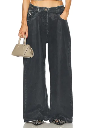 The Attico Long Pant in Black