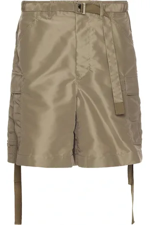 SACAI Nylon Twill Shorts in