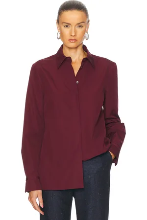 GABRIELA HEARST Cruz Shirt in Wine