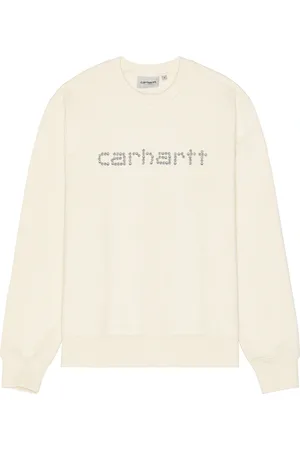 Carhartt Rivet Script Sweatshirt in Cream