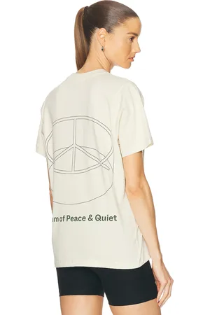 Museum of Peace and Quiet Installation T-Shirt in Cream