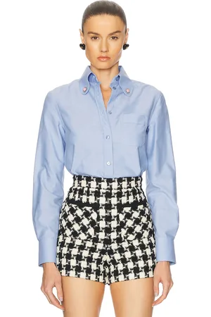 VALENTINO Cotone Shirt in Blue
