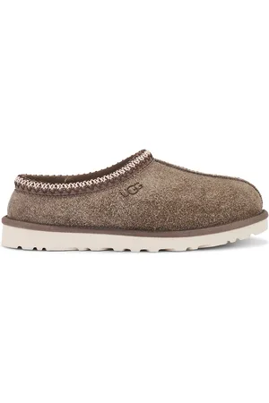 UGG Tasman Shaggy Suede Shoe in Brown