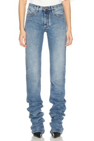 The Attico Long Pant in Blue