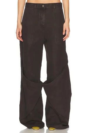 The Attico Long Pant in Dark
