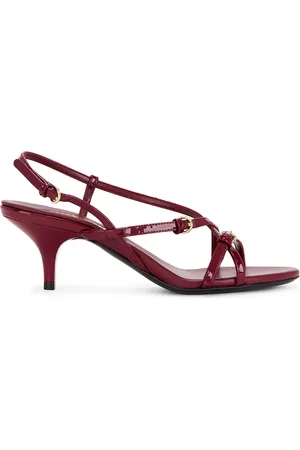 Miu Miu Slingback Kitten Heel in Wine