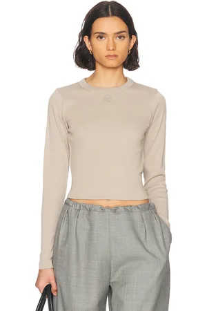 Saks Potts Eloise Long Sleeve T-Shirt in Neutral