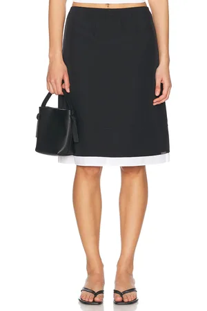 Simkhai Aubria Skirt in Black