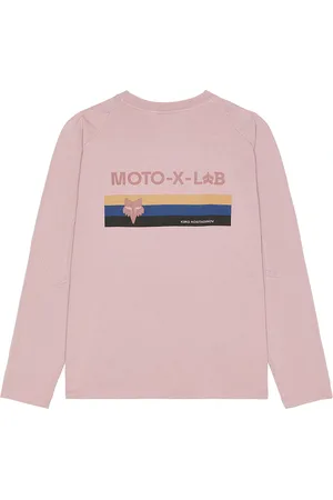 Kiko Kostadinov X Fox Racing Long Sleeve Tee Shirt in Mauve