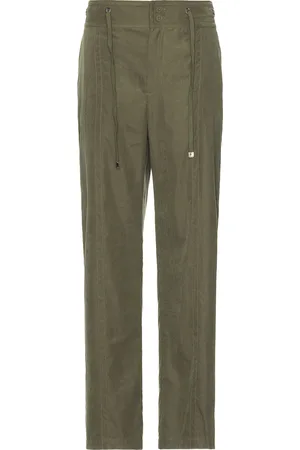 Simkhai Casual Drawstring Trousers in Army