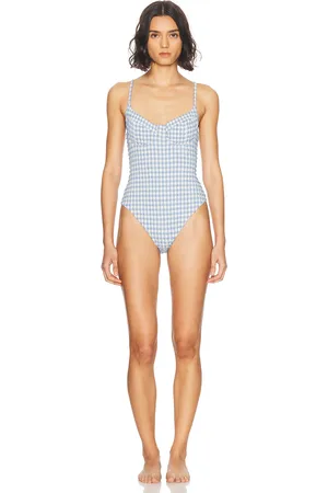 Simkhai Suni One Piece Swimsuit in Blue