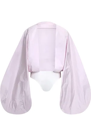 Alaïa Balloon Bodysuit in Blush