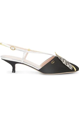 VALENTINO GARAVANI Foliage Pump in Black