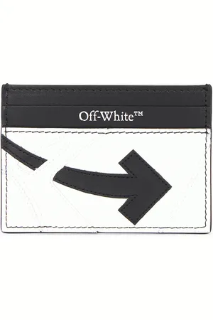 OFF-WHITE OOO Sneaker Card Case in Black
