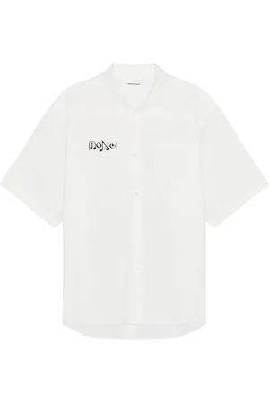 UNDERCOVER Noise Short Sleeve Button Up Shirt in
