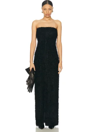Totême Strapless Fil Coupe Dress in