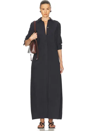 Totême Parachute Shirt Dress in Navy