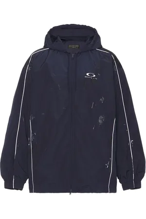 Balenciaga Tracksuit Jacket in Navy