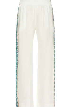 Casablanca Drawstring Trouser in White