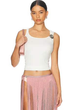 BLUMARINE Ribbed Tank Top in