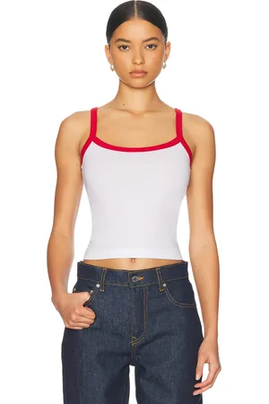 GRLFRND Cami Top in White