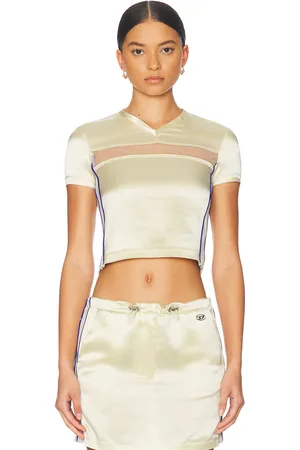 Diesel V-Neck Short Sleeve Top in