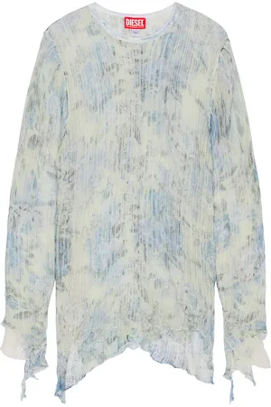 Diesel Knit Sweater in Blue