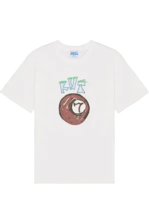 rice nine ten Scribbles Tee in White