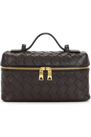 Bottega Veneta Bang Bang Vanity Case in Brown