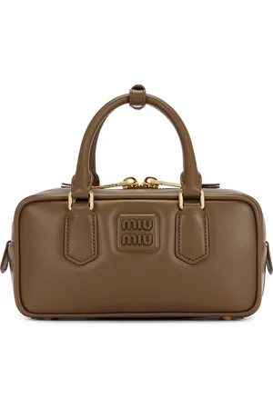 Miu Miu Softy Padded Arcadie Bag in Brown