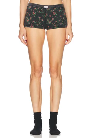 Alexander Wang Waffle Short in Black
