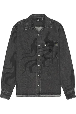 By Parra The Stalkers Shirt in Charcoal