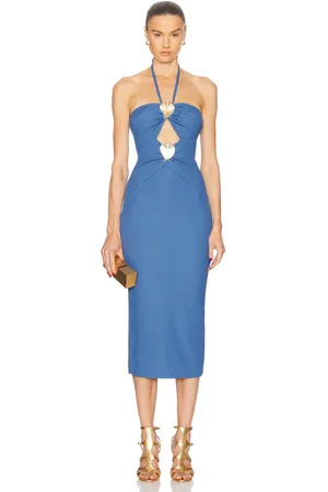 PATBO Merian Knit Halter Dress in