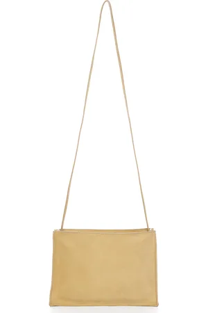 The Row Large To Go Crossbody Bag in Mustard
