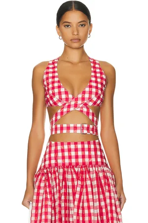 Alaïa Bra Top in Red