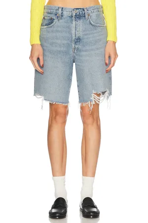 AGOLDE Indra Short in Blue